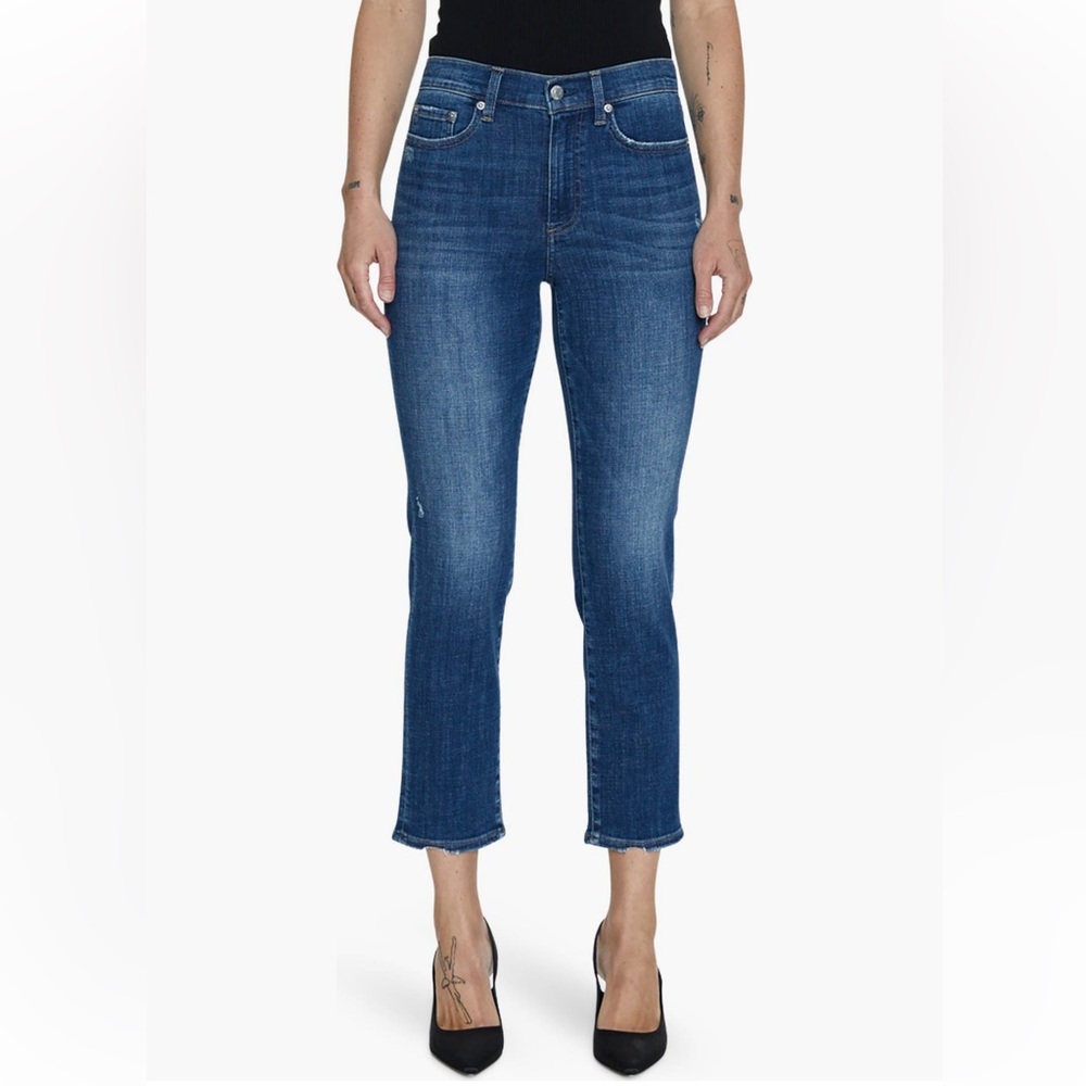 Pistols Monroe High Waist Crop Cigarette Jeans in Pico, Size 29